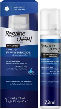 REGAINE SPRAY 5% 73 ML FOAM