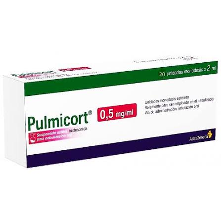 PULMICORT 0.5MG 20*2ML NEBULISING SUSP